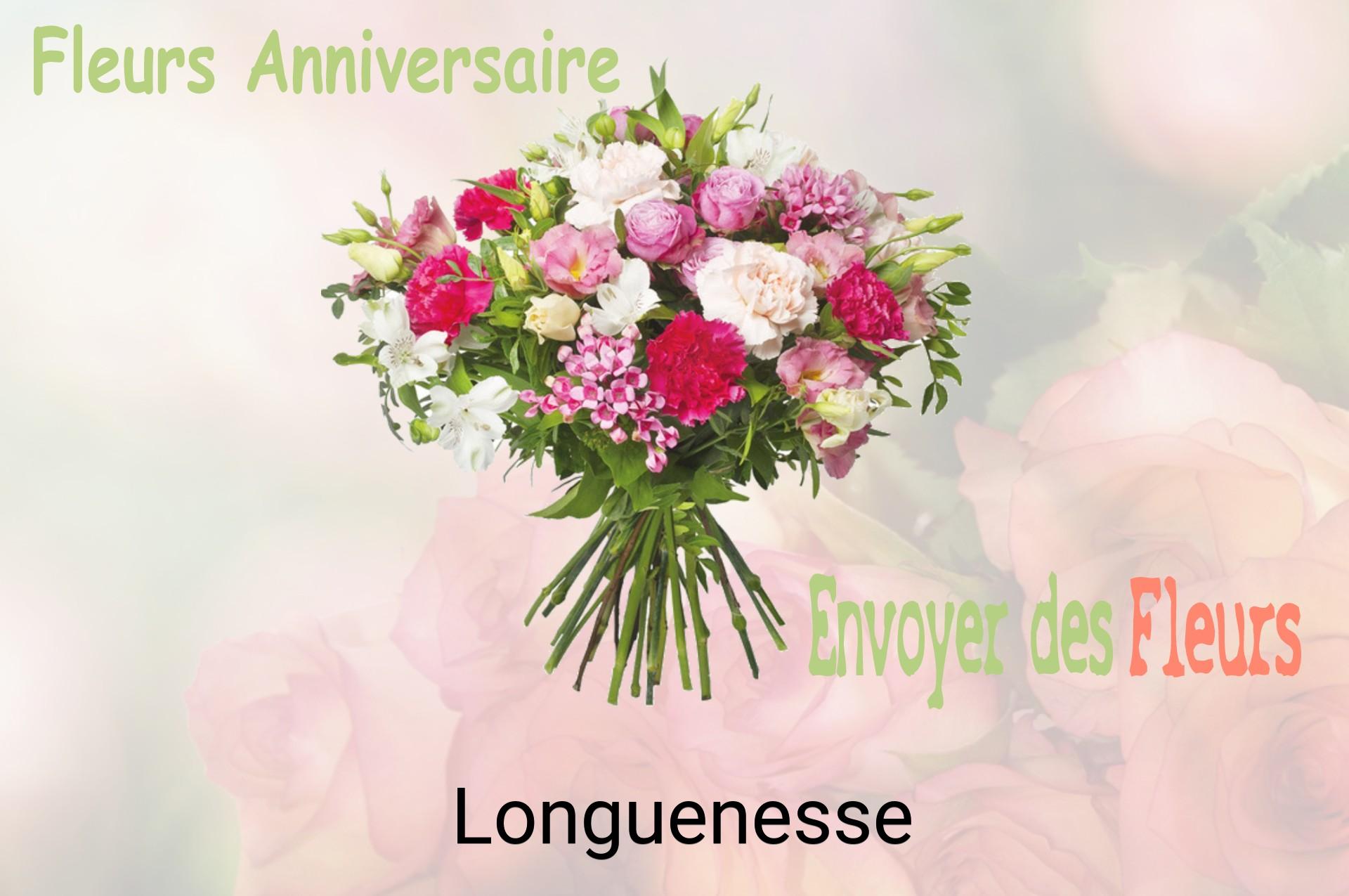 Bouquet de fleurs d’anniversaire livré à Longuenesse